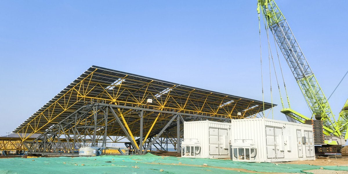 Large-Span Solar PV Mounting System Project