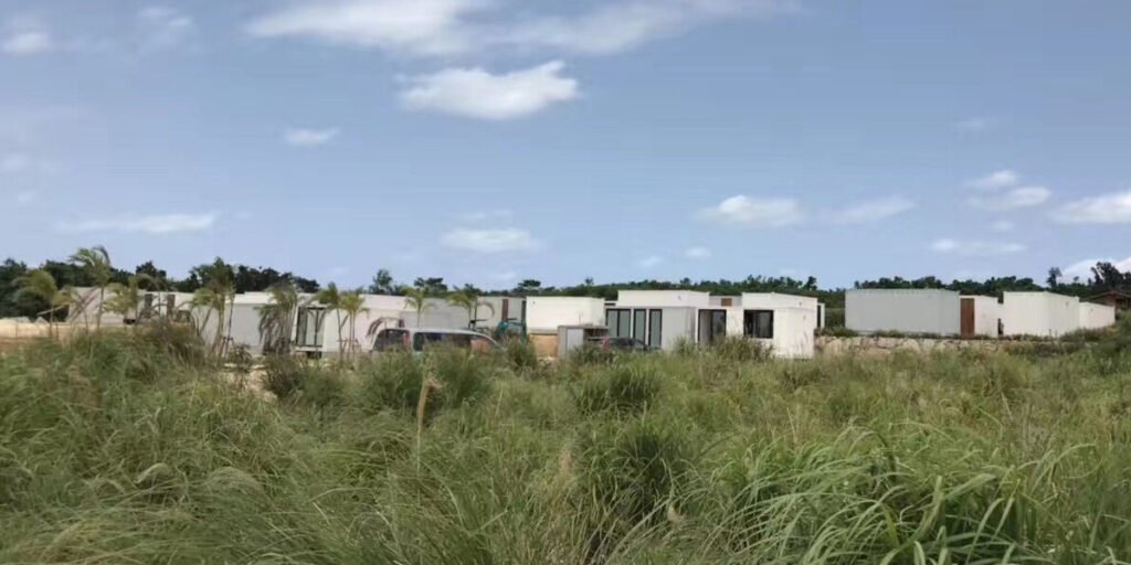 20ft Customized Shipping Container Vacation Home Project
