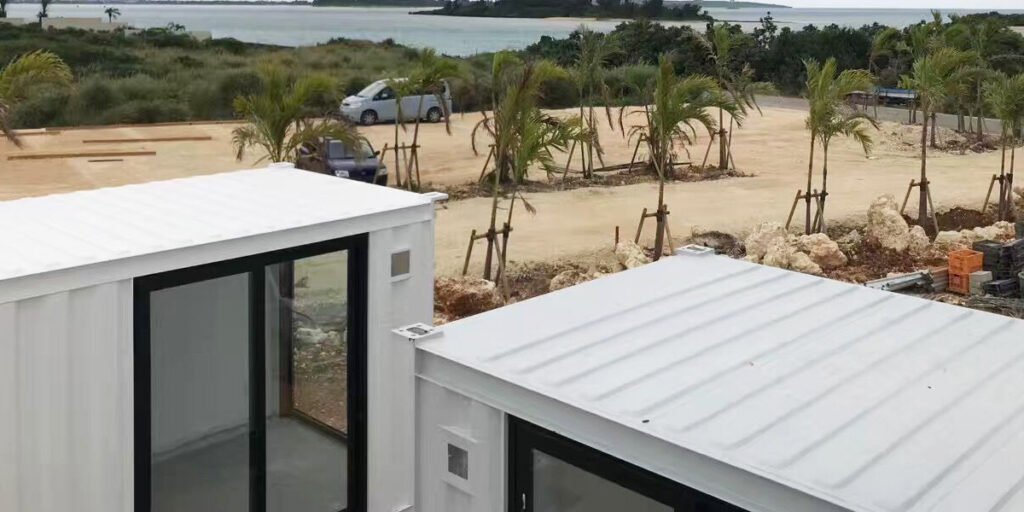 20ft Customized Shipping Container Vacation Home Project