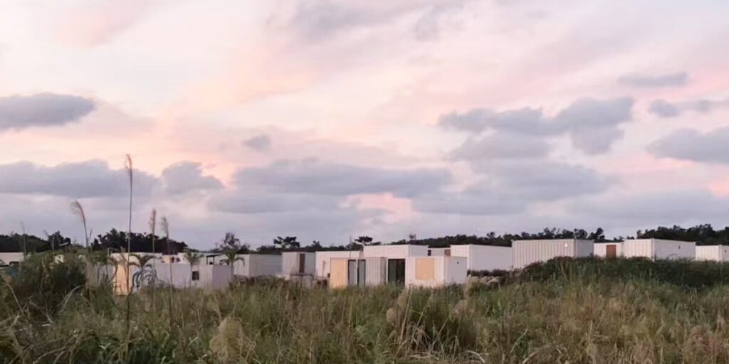 20ft Customized Shipping Container Vacation Home Project