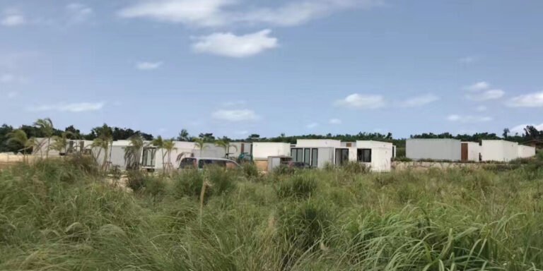 20ft Customized Shipping Container Vacation Home Project