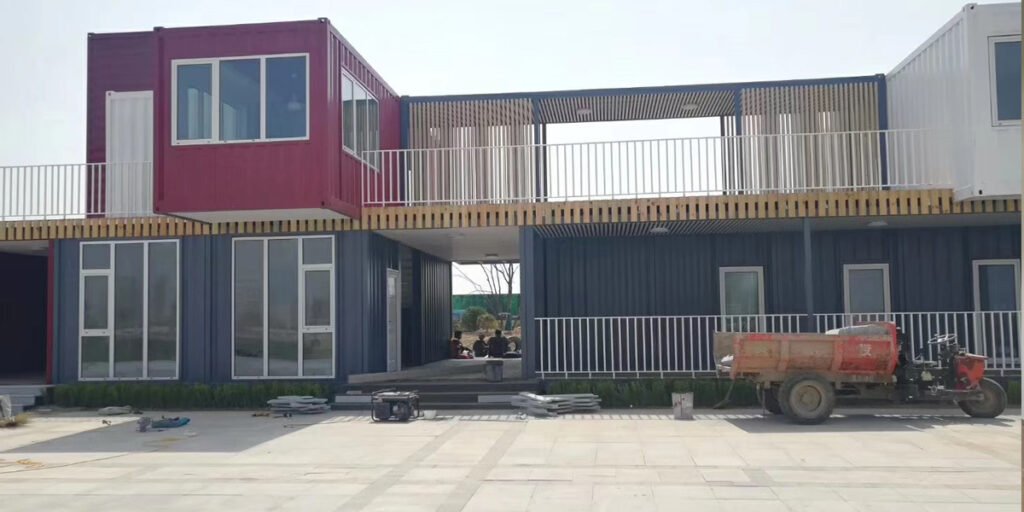 Tourist Area Retail Units – Customized Shipping Container Project