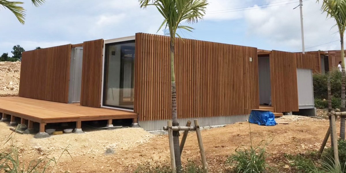 Seaside Resort Hotel – Customized Shipping Container Project